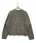 LIDNM (リドム) Cashmere Fur Cardigan グレー サイズ:L 未使用品：35000円