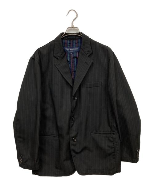 COMME des GARCONS HOMME（コムデギャルソン オム）COMME des GARCONS HOMME (コムデギャルソン オム) テーラードジャケット グレー サイズ:Lの古着・服飾アイテム