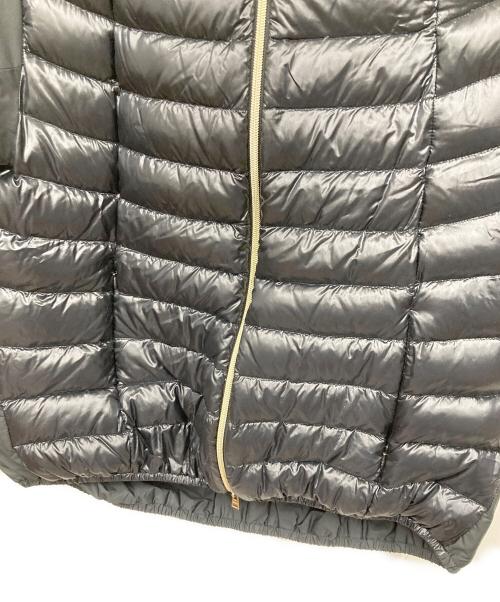 HERNO（ヘルノ）HERNO (ヘルノ) 切替半袖ダウンジャケット ブラック サイズ:42の古着・服飾アイテム