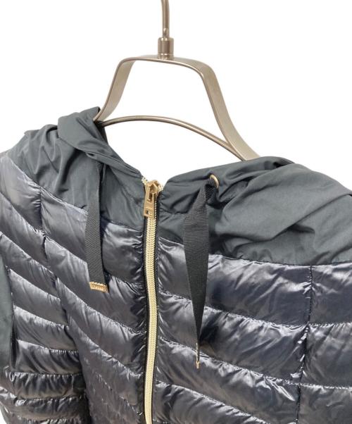 HERNO（ヘルノ）HERNO (ヘルノ) 切替半袖ダウンジャケット ブラック サイズ:42の古着・服飾アイテム