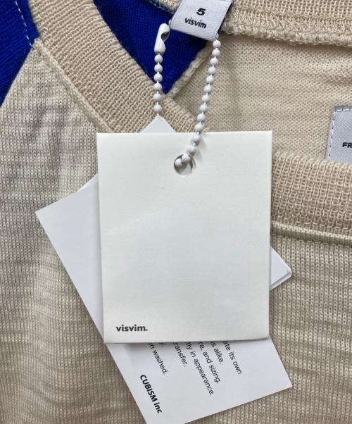 VISVIM（ビズビム）VISVIM (ビズビム) ラグランカットソー ベージュ サイズ:5の古着・服飾アイテム