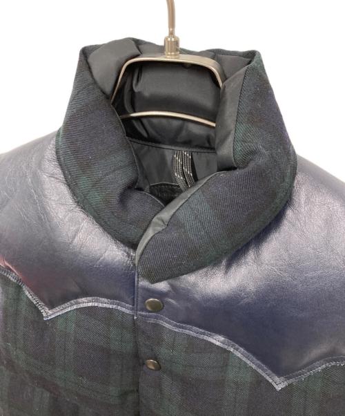 RockyMountainFeatherBed（ロッキーマウンテンフェザーベッド）RockyMountainFeatherBed (ロッキーマウンテンフェザーベッド) ダウンベスト グリーン サイズ:Mの古着・服飾アイテム