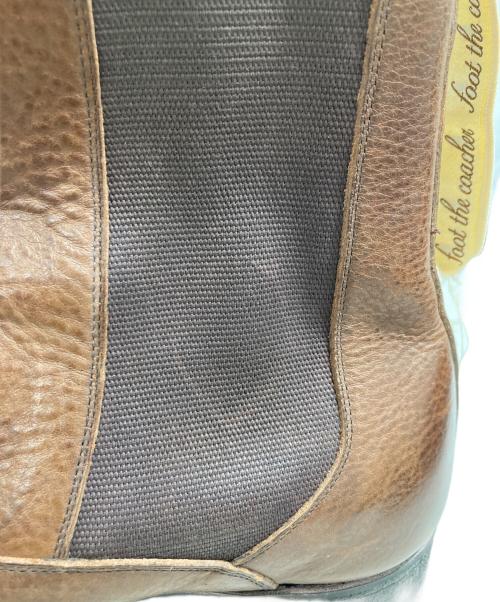 foot the coacher（フットザコーチャー）foot the coacher (フットザコーチャー) サイドゴアブーツ ブラウン サイズ:表記無しの古着・服飾アイテム
