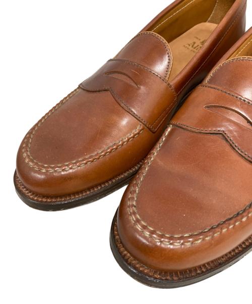 Alden（オールデン）ALDEN (オールデン) ウイスキーコードバンコインローファー ブラウン サイズ:8の古着・服飾アイテム