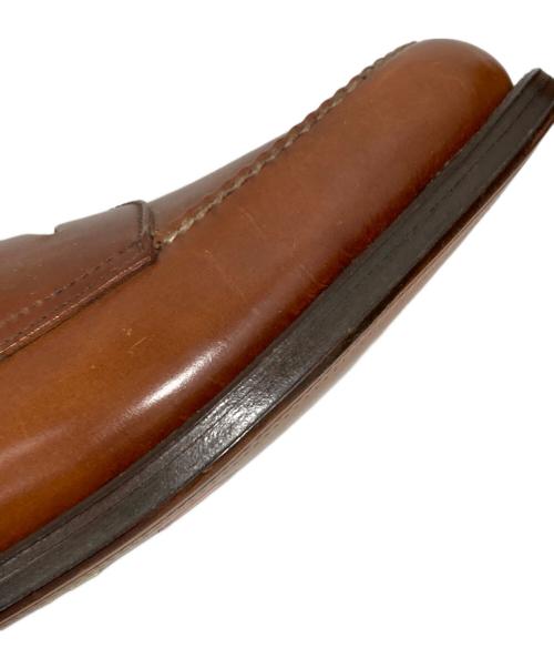 Alden（オールデン）ALDEN (オールデン) ウイスキーコードバンコインローファー ブラウン サイズ:8の古着・服飾アイテム