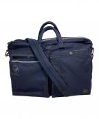 PORTERポーター）の古着「2WAY BRIEFCASE」｜ネイビー
