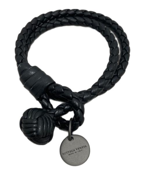 BOTTEGA VENETA（ボッテガベネタ）BOTTEGA VENETA (ボッテガベネタ) バングル ブラックの古着・服飾アイテム