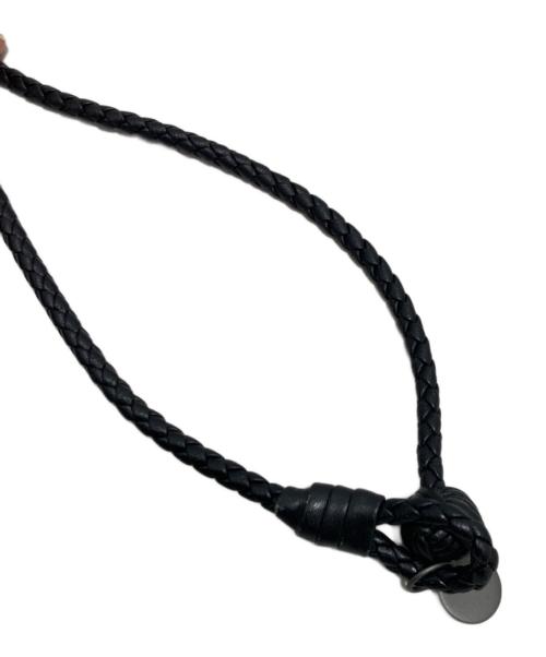 BOTTEGA VENETA（ボッテガベネタ）BOTTEGA VENETA (ボッテガベネタ) バングル ブラックの古着・服飾アイテム