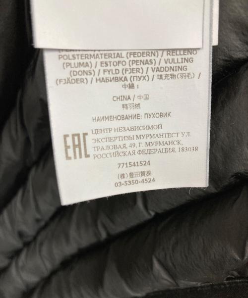 STONE ISLAND（ストーンアイランド）STONE ISLAND (ストーンアイランド) LOOM WOVEN CHAMBERS R-NYLON DOWN-TC, GARMENT DYED PACKABLE ブラック サイズ:Lの古着・服飾アイテム