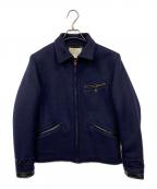 SUGAR CANEシュガーケーン）の古着「30oz. WOOL MELTON SPORTS JACKET」｜ネイビー