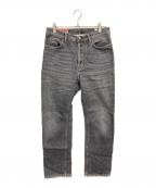 Acne studiosアクネ ストゥディオス）の古着「ブラックデニムパンツ」｜ブラック