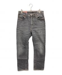 Acne studios（アクネ ストゥディオス）の古着「ブラックデニムパンツ」｜ブラック