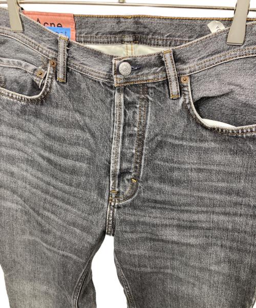 Acne studios（アクネ ストゥディオス）ACNE STUDIOS (アクネ ストゥディオス) ブラックデニムパンツ ブラック サイズ:29/32の古着・服飾アイテム