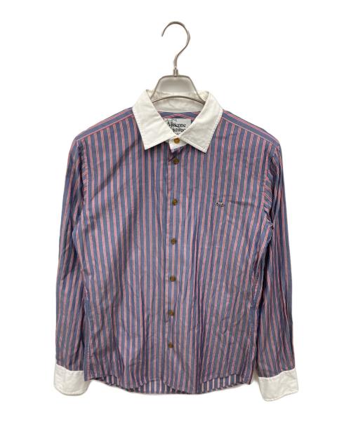 Vivienne Westwood（ヴィヴィアンウエストウッド）Vivienne Westwood (ヴィヴィアンウエストウッド) シャツ スカイブルー サイズ:44の古着・服飾アイテム