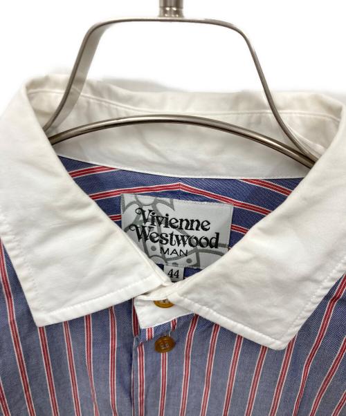 Vivienne Westwood（ヴィヴィアンウエストウッド）Vivienne Westwood (ヴィヴィアンウエストウッド) シャツ スカイブルー サイズ:44の古着・服飾アイテム