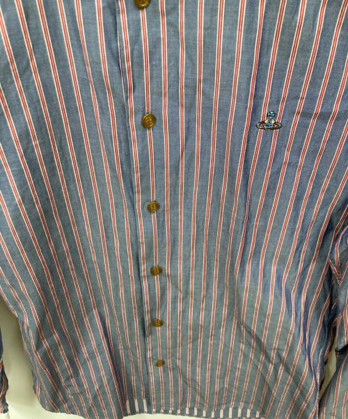 Vivienne Westwood（ヴィヴィアンウエストウッド）Vivienne Westwood (ヴィヴィアンウエストウッド) シャツ スカイブルー サイズ:44の古着・服飾アイテム