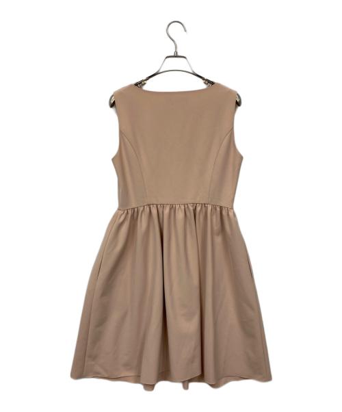 FOXEY（フォクシー）FOXEY (フォクシー) ワンピース ベージュ サイズ:40の古着・服飾アイテム