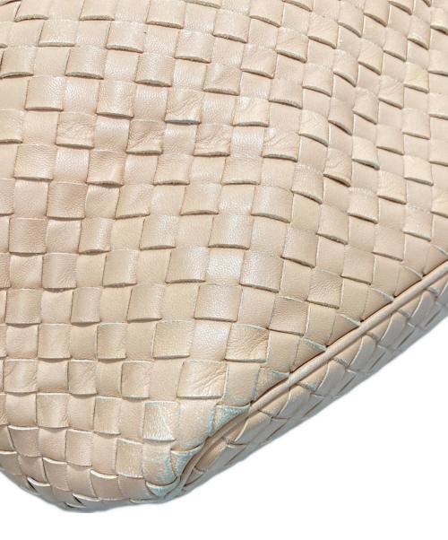 BOTTEGA VENETA（ボッテガベネタ）BOTTEGA VENETA (ボッテガベネタ) イントレチャートワンショルダーバッグ ピンクの古着・服飾アイテム