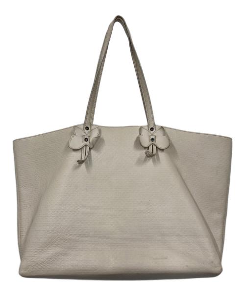 BOTTEGA VENETA（ボッテガベネタ）BOTTEGA VENETA (ボッテガベネタ) トートバッグ ベージュの古着・服飾アイテム