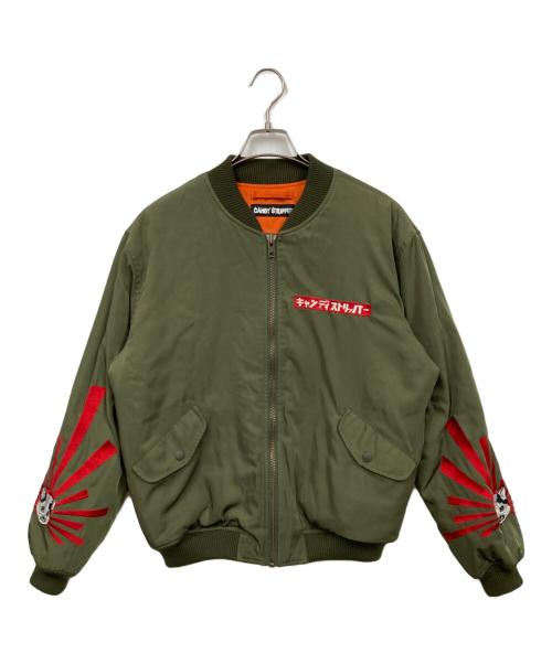 Candy Stripper（キャンディーストリッパー）Candy Stripper (キャンディーストリッパー) DAZED CAT MA-1 グリーン サイズ:1の古着・服飾アイテム