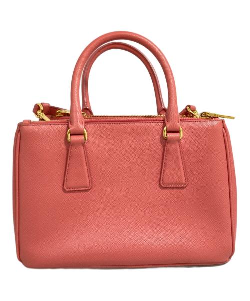 PRADA（プラダ）PRADA (プラダ) ガレリア2WAYバッグ ピンクの古着・服飾アイテム