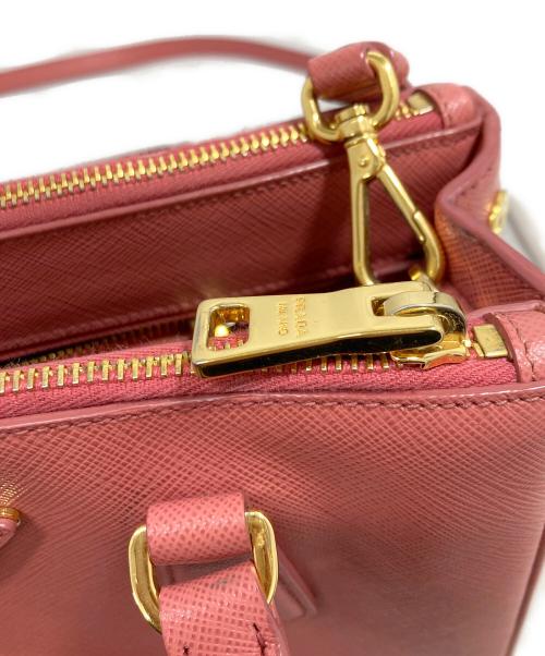 PRADA（プラダ）PRADA (プラダ) ガレリア2WAYバッグ ピンクの古着・服飾アイテム