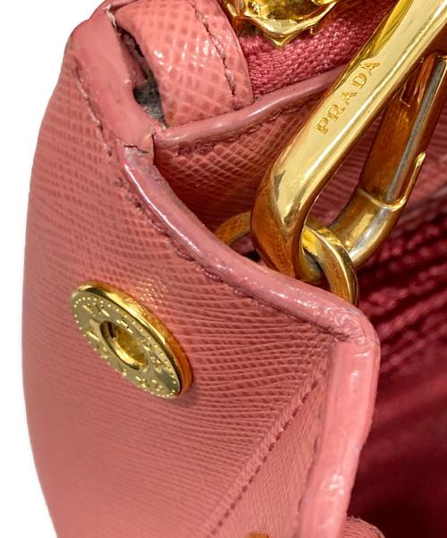 PRADA（プラダ）PRADA (プラダ) ガレリア2WAYバッグ ピンクの古着・服飾アイテム