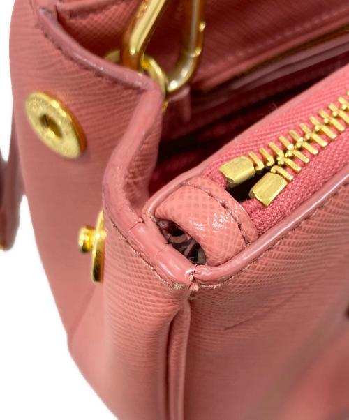 PRADA（プラダ）PRADA (プラダ) ガレリア2WAYバッグ ピンクの古着・服飾アイテム