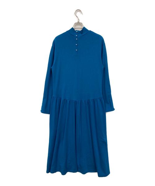 LE CIEL BLEU（ルシェルブルー）LE CIEL BLEU (ルシェルブルー) ワンピース ブルー サイズ:36の古着・服飾アイテム