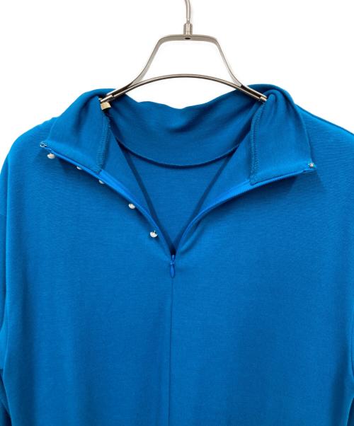 LE CIEL BLEU（ルシェルブルー）LE CIEL BLEU (ルシェルブルー) ワンピース ブルー サイズ:36の古着・服飾アイテム