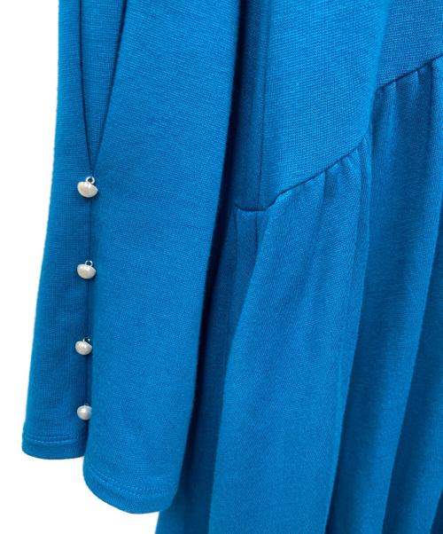 LE CIEL BLEU（ルシェルブルー）LE CIEL BLEU (ルシェルブルー) ワンピース ブルー サイズ:36の古着・服飾アイテム