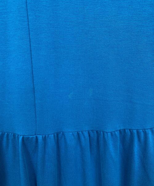 LE CIEL BLEU（ルシェルブルー）LE CIEL BLEU (ルシェルブルー) ワンピース ブルー サイズ:36の古着・服飾アイテム
