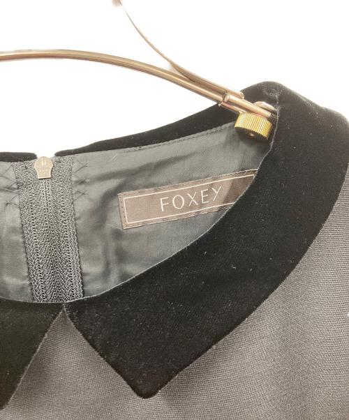 FOXEY（フォクシー）FOXEY (フォクシー) Dress Lady Velvet ブラック サイズ:38の古着・服飾アイテム