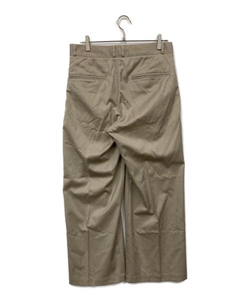Toironier（トワロニエ）Toironier (トワロニエ) スラックス ベージュ サイズ:Fの古着・服飾アイテム