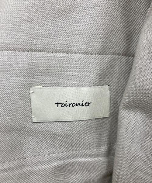 Toironier（トワロニエ）Toironier (トワロニエ) スラックス ベージュ サイズ:Fの古着・服飾アイテム