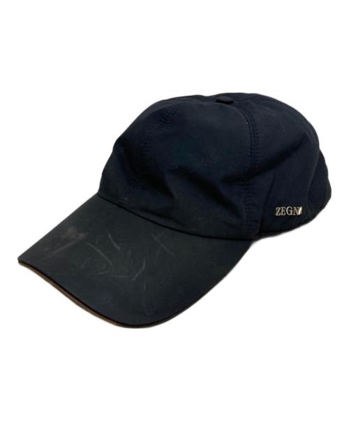ZEGNA ZEPHYR（ゼニアゼファー）ZEGNA ZEPHYR (ゼニアゼファー) キャップ ブラック サイズ:Mの古着・服飾アイテム