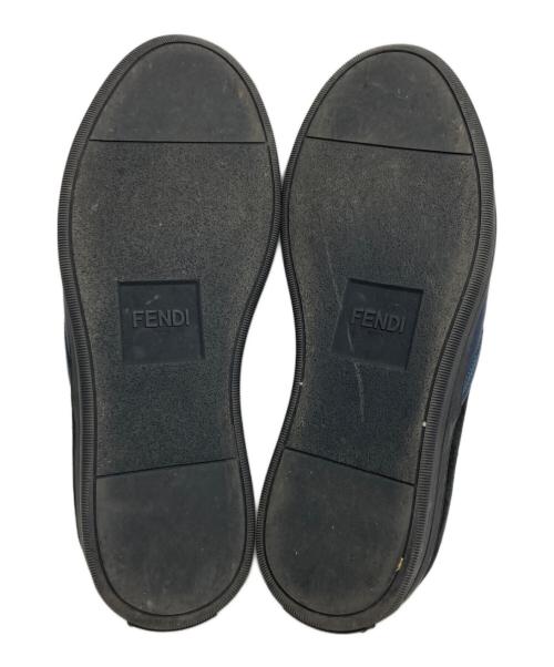 FENDI（フェンディ）FENDI (フェンディ) ローカットスニーカー ブラック サイズ:5の古着・服飾アイテム