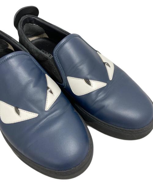 FENDI（フェンディ）FENDI (フェンディ) ローカットスニーカー ブラック サイズ:5の古着・服飾アイテム