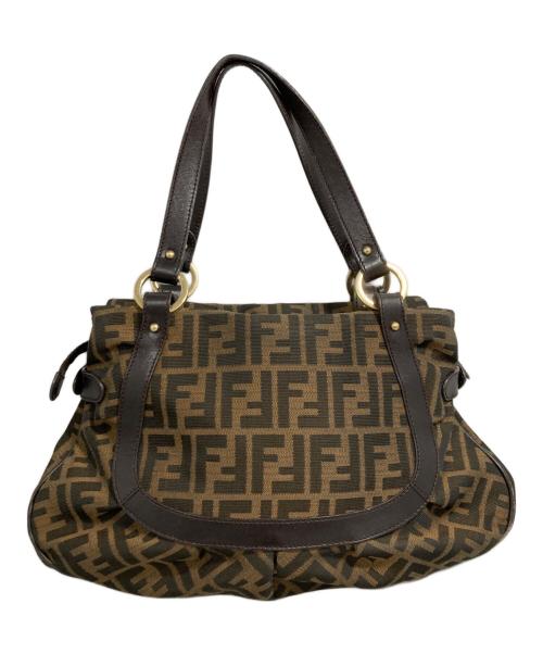 FENDI（フェンディ）FENDI (フェンディ) ハンドバッグ ブラウンの古着・服飾アイテム