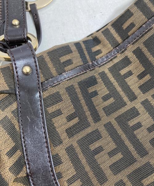 FENDI（フェンディ）FENDI (フェンディ) ハンドバッグ ブラウンの古着・服飾アイテム