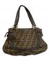 FENDI (フェンディ) ハンドバッグ ブラウン：50000円