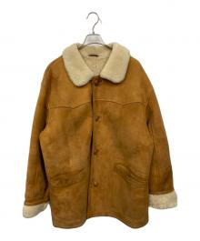 POINT（ポイント）の古着「ムートンジャケット」｜ブラウン