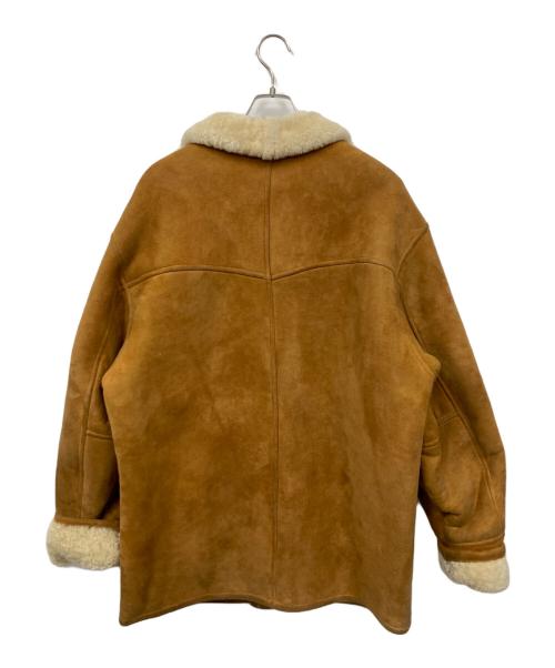 POINT（ポイント）POINT (ポイント) ムートンジャケット ブラウン サイズ:Lの古着・服飾アイテム