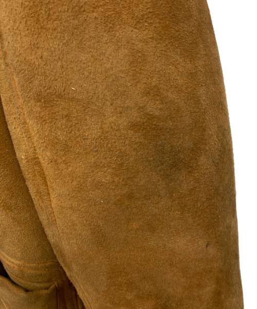 POINT（ポイント）POINT (ポイント) ムートンジャケット ブラウン サイズ:Lの古着・服飾アイテム