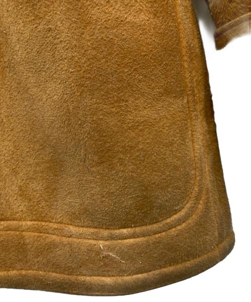 POINT（ポイント）POINT (ポイント) ムートンジャケット ブラウン サイズ:Lの古着・服飾アイテム