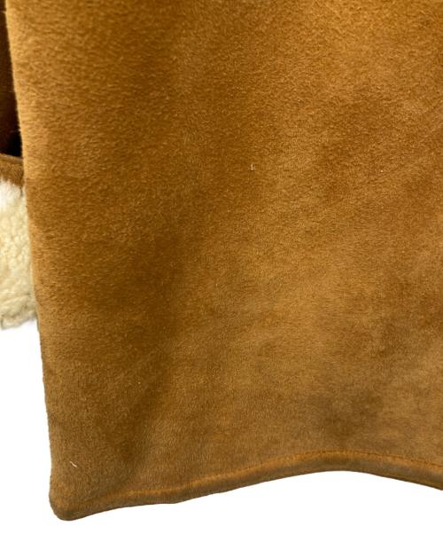 POINT（ポイント）POINT (ポイント) ムートンジャケット ブラウン サイズ:Lの古着・服飾アイテム