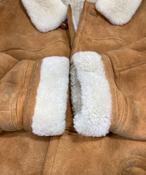 POINT（ポイント）POINT (ポイント) ムートンジャケット ブラウン サイズ:Lの古着・服飾アイテム