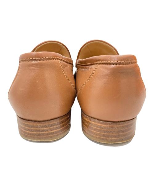 HERMES（エルメス）HERMES (エルメス) コンスタンス Hロゴ ローファー ベージュ サイズ:36 1/2の古着・服飾アイテム