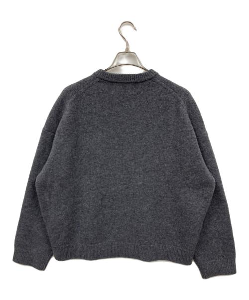 N!ce（ナイス）N!ce (ナイス) ニット グレー サイズ:Mの古着・服飾アイテム