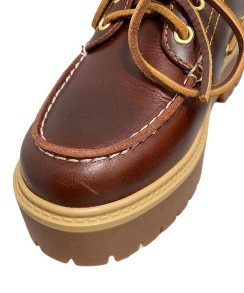 Timberland（ティンバーランド）Timberland (ティンバーランド) ストーン ストリート ボート シューズ ブラウン サイズ:25の古着・服飾アイテム